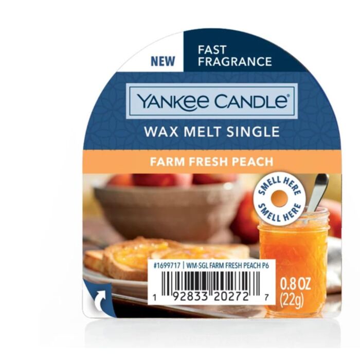 Yankee Candle Farm Fresh Peach Wax Melt